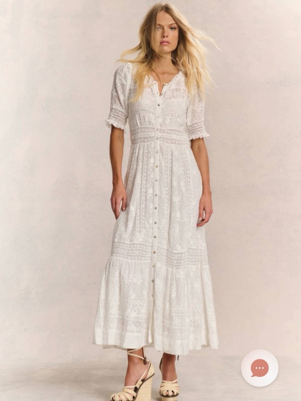 LoveShackFancy Minka maxi dress